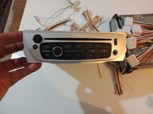 fluence megan 3 12 pinli usb teyp bağlantı soketi